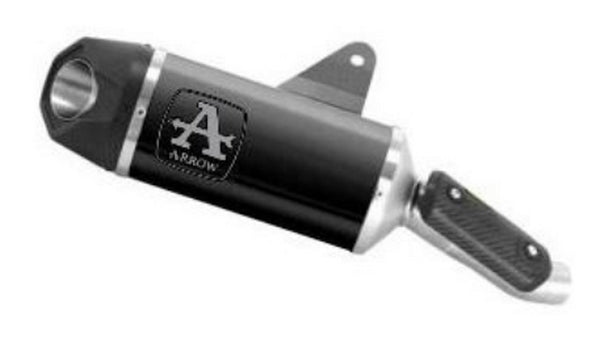 ARROW Ducati Monster 937 (2021+) Dark Aluminum Slip-on Arrow
