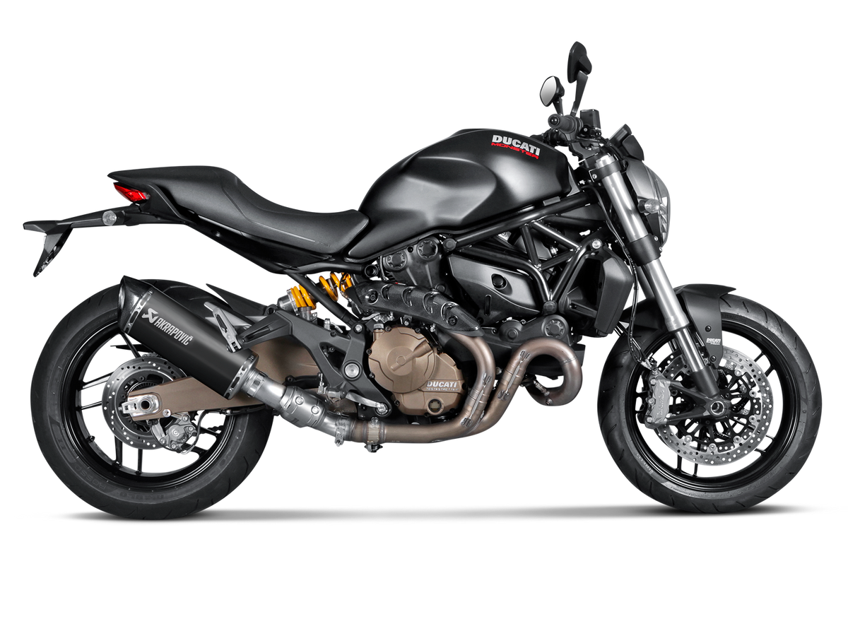 AKRAPOVIC Ducati Monster 821 Slip-on Exhaust (titanium) – Desmoheart