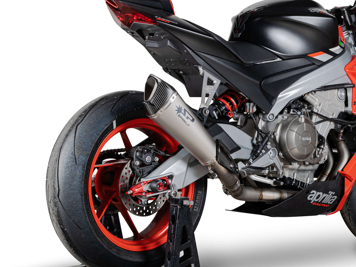 SPARK Aprilia RS 660 Tuono 660 Full Titanium Exhaust System Desmoheart spark-aprilia-rs-660-tuono-660-full-titanium-exhaust-system-desmoheart