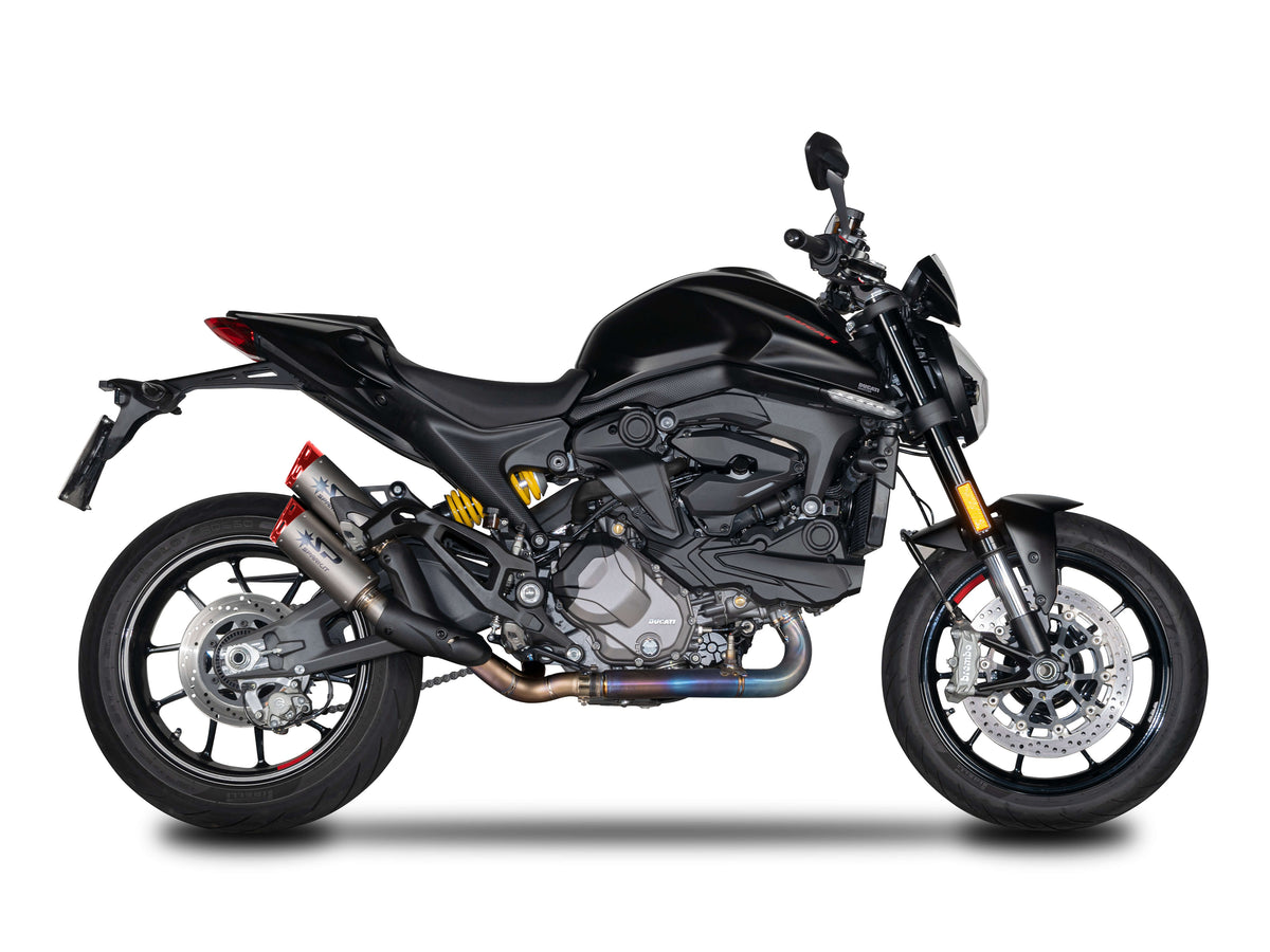 SPARK Ducati Monster 937 Titanium Exhaust Silencers 