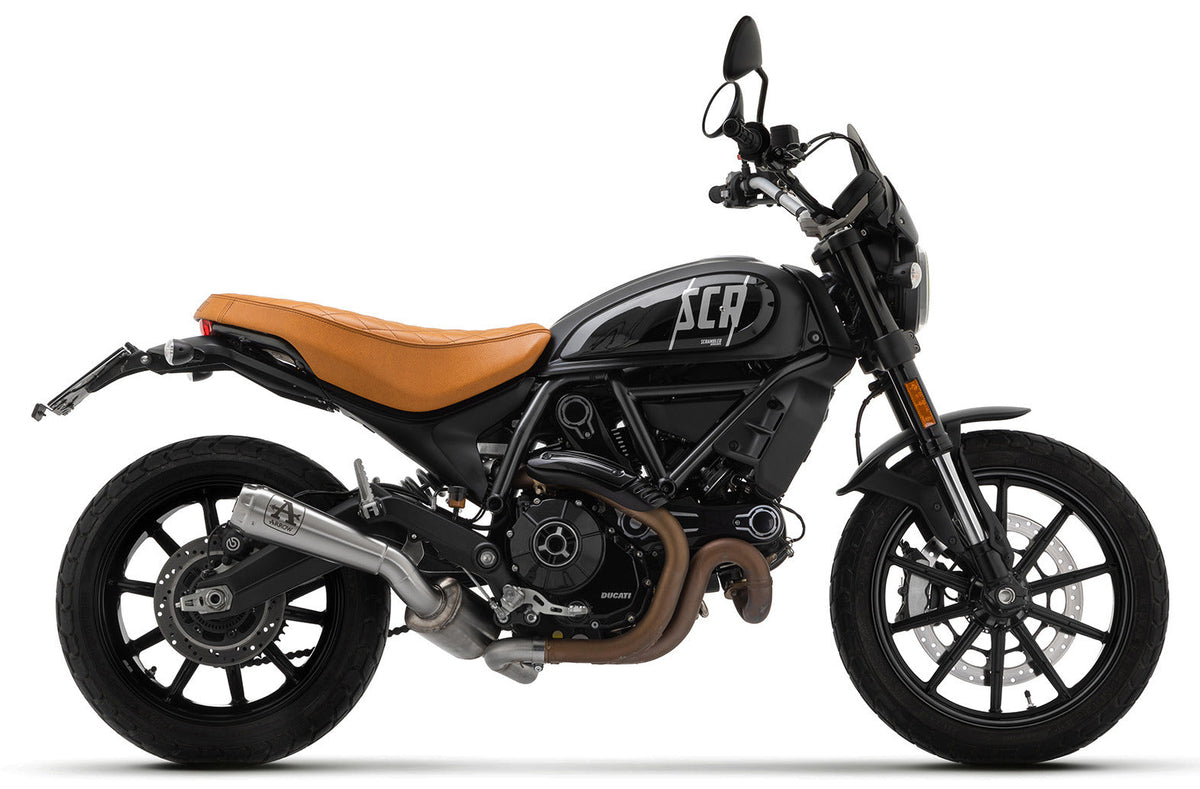 ルードギャラリー 旧型ARROW M サービス付き ARROW Ducati Scrambler 800 (2021+) Titanium Slip-on Exhaust