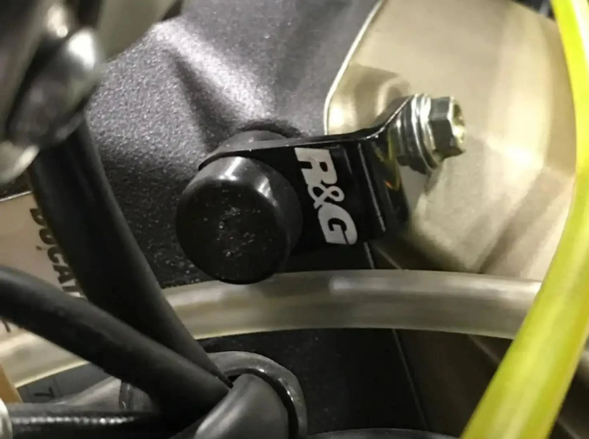 R&G RACING Ducati Panigale / Streetfighter V2 Lockstop Savers Desmoheart