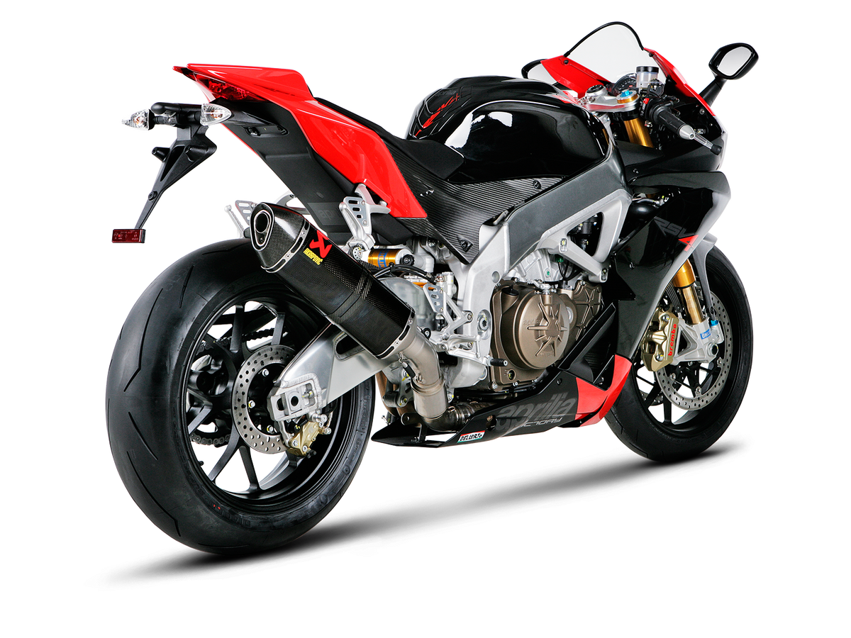 AKRAPOVIC Aprilia RSV4 / Tuono V4 Slip-on Exhaust (carbon