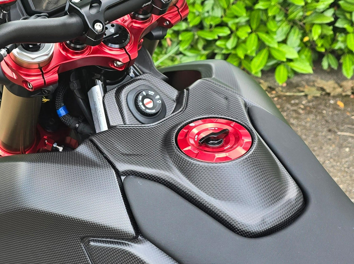 CNC RACING Ducati Hypermotard 698 Mono Carbon Fuel Tank Top Сover