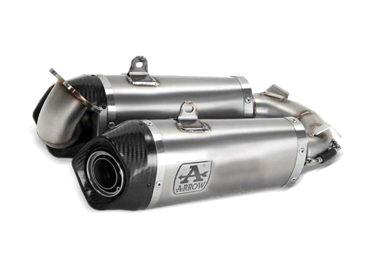 ARROW Ducati Panigale V2 (20/24) Titanium Slip-on Exhaust (racing