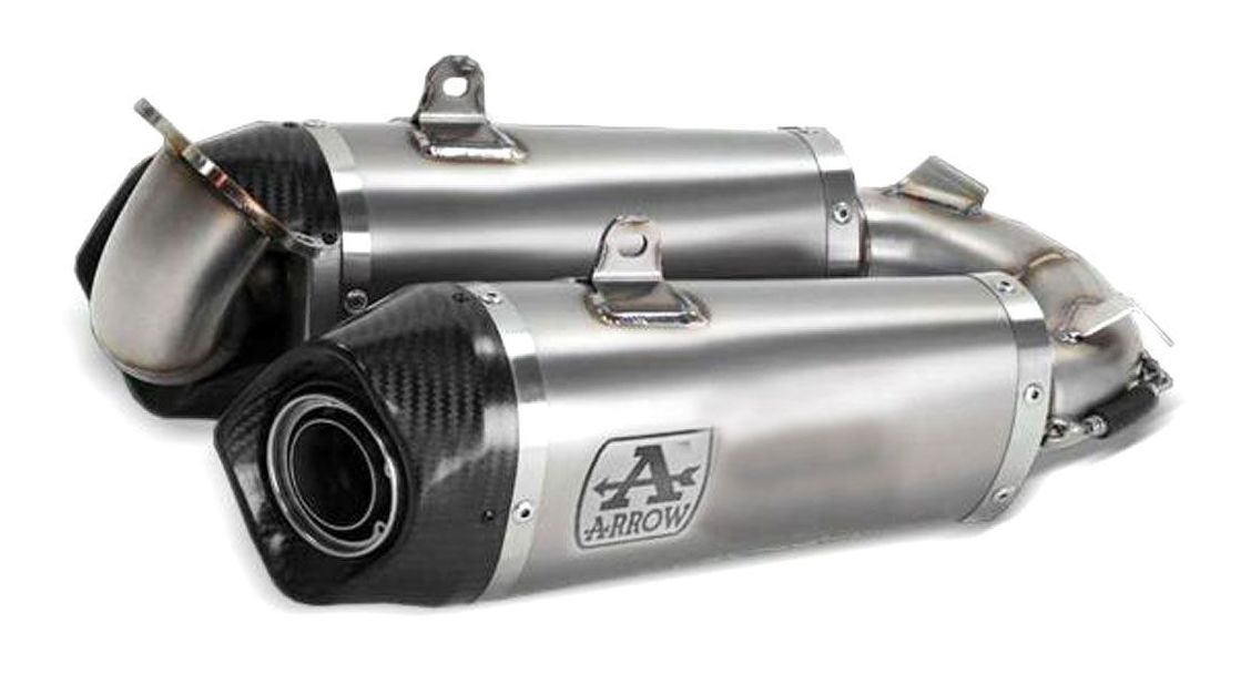 ARROW Ducati Streetfighter V2 (2022+) Titanium Slip-on Exhaust
