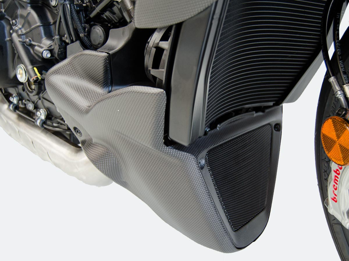 DUCABIKE Ducati Diavel V4 (2023+) Carbon Radiator Frame – Desmoheart, image size:1200x900