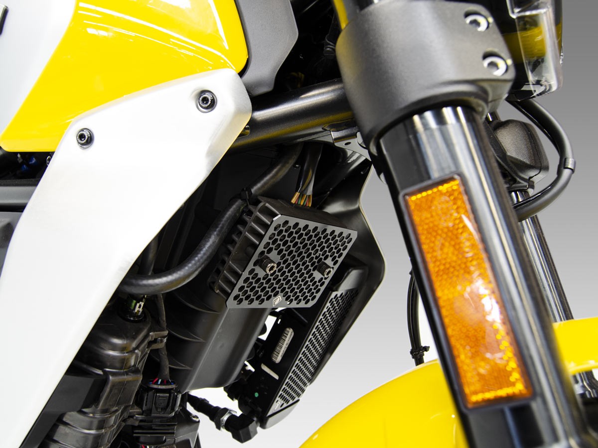 PDZ01 - DBK Ducati Scrambler Voltage Regulator Guard – Desmoheart
