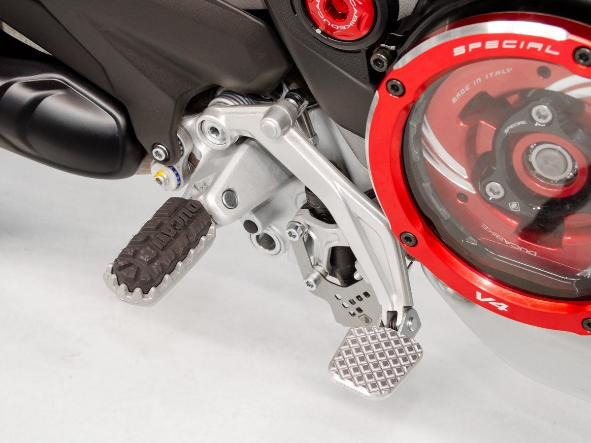 DUCABIKE Ducati Multistrada V4 (2021+) Rear Brake Pedal Extension –  Desmoheart