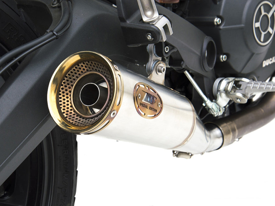 ZARD Ducati Scrambler 800 Slip-on Exhaust System 