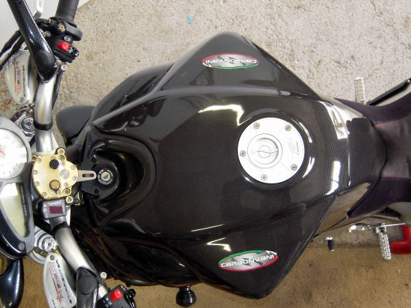 CARBONVANI MV Agusta Brutale (02/09) Carbon Fuel Tank Cover