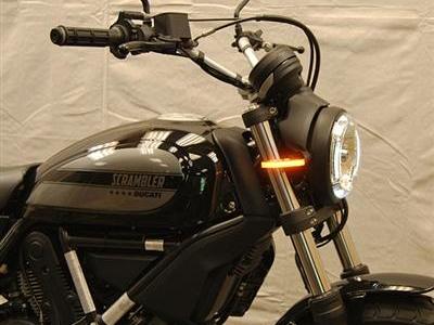 Ducati Scrambler High Intensity Mono-LED Turn Indicators Black (966805 –  Seacoast Sport Cycle