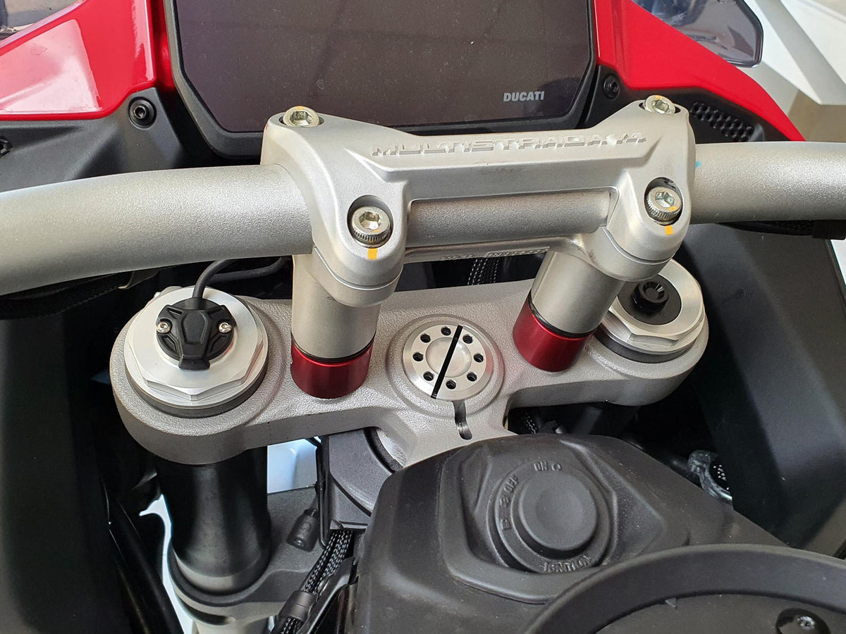 CNC RACING Ducati Multistrada V4 (2021+) Handlebar Riser Spacers –  Desmoheart