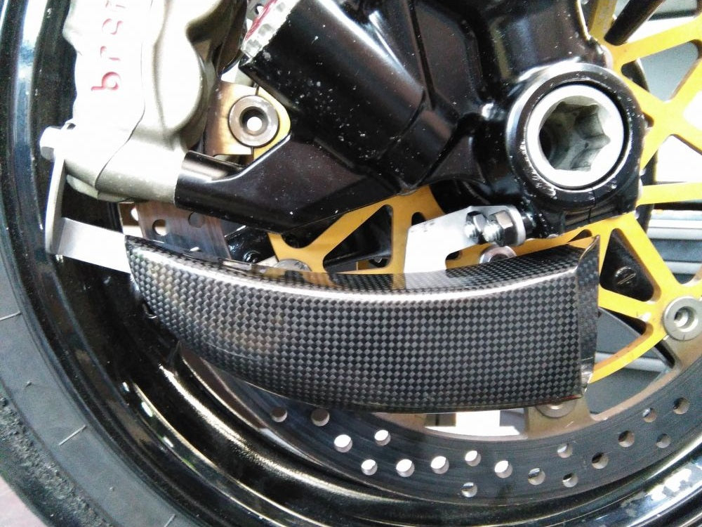 CNC RACING Ducati Carbon Front Brake Cooling System 