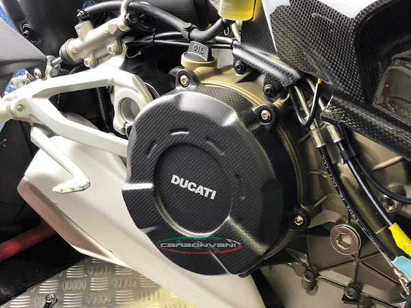 CARBONVANI Ducati Panigale V4 (2018+) Carbon Clutch Cover – Desmoheart