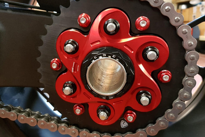 CNC RACING Ducati 6‑Holes Gear Ring: Performance Meets Precision