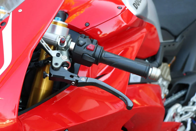 CNC RACING Ducati / MV Agusta Carbon Folding Brake Lever