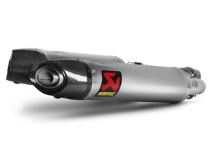 AKRAPOVIC S-A7SO3-HDT Aprilia Shiver 750 / GT (2016+) Slip-on Exhaust (titanium) – Accessories in Desmoheart – an Motorcycle Aftermarket Parts & Accessories Online Shop