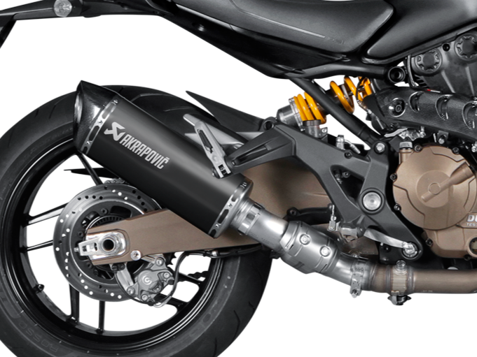 AKRAPOVIC Ducati Monster 821 Slip-on Exhaust (titanium) – Desmoheart AKRAPOVIC Ducati Monster 821 Slip-on Exhaust (titanium) – Desmoheart