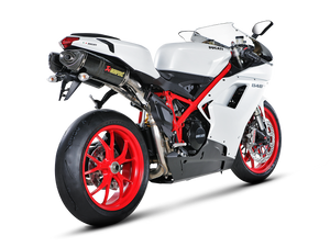 AKRAPOVIC S-D10SO3-ZC Ducati 848 EVO (2014+) Slip-on Exhaust (carbon) – Accessories in Desmoheart – an Motorcycle Aftermarket Parts & Accessories Online Shop