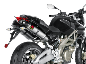 AKRAPOVIC S-A7SO3-HDT Aprilia Shiver 750 / GT (2016+) Slip-on Exhaust (titanium) – Accessories in Desmoheart – an Motorcycle Aftermarket Parts & Accessories Online Shop