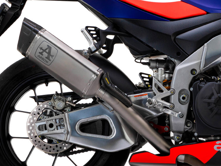 ARROW 71004PT Aprilia RSV4 (2021+) Titanium Slip-on Exhaust 