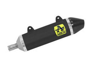 ARROW 52509AKN Aprilia RX/SX 125 (2018+) Dark Aluminum Slip-on Exhaust "Thunder" – Accessories in Desmoheart – an Motorcycle Aftermarket Parts & Accessories Online Shop