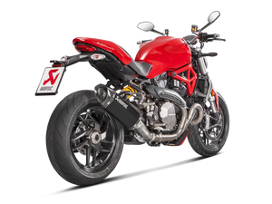 AKRAPOVIC S-D12SO8-RTBL Ducati Monster 1200 / 821 (2020+) Slip-on Exhaust (titanium) – Accessories in Desmoheart – an Motorcycle Aftermarket Parts & Accessories Online Shop