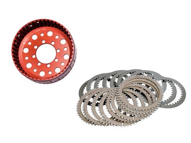 STM ITALY Ducati Hypermotard 1100 Evo SP / Streetfighter 848 / 1098 / Superbike 1198 Dry Basket and Clutch Plate Set – Accessories in Desmoheart – an Motorcycle Aftermarket Parts & Accessories Online Shop