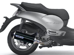 ARROW 73001KZ+73501ANN Aprilia Scarabeo 400 Light (2006+) Aluminum Full Exhaust System "Competition Evo Urban" – Accessories in Desmoheart – an Motorcycle Aftermarket Parts & Accessories Online Shop