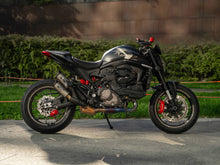 SPARK GDU0839 Ducati Monster 950 / 937 (2021+) Titanium Slip-on Exhaust "DYNO" (EU homologated; black end caps)