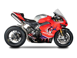 SPARK GDU8838 Ducati Panigale V4 / Streetfighter Titanium 3/4 Exhaust System "RECTANGULAR" (racing)