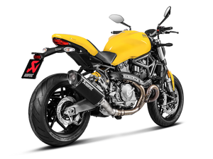 AKRAPOVIC S-D12SO8-RTBL Ducati Monster 1200 / 821 (2020+) Slip-on Exhaust (titanium) – Accessories in Desmoheart – an Motorcycle Aftermarket Parts & Accessories Online Shop