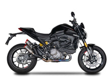 SPARK GDU0839 Ducati Monster 950 / 937 (2021+) Titanium Slip-on Exhaust "DYNO" (EU homologated; red end caps)