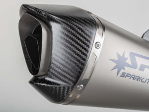 SPARK GDU1605 Ducati Multistrada V4 (2021+) Slip-on Exhaust "Konix EVO" (EU homologated; titanium)