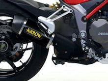 ARROW 71832AKN Ducati Multistrada 1260 (18/20) Slip-on Exhaust "Indy Race" (dark aluminum) – Accessories in Desmoheart – an Motorcycle Aftermarket Parts & Accessories Online Shop