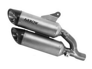 ARROW 71939PR Ducati Monster 950 / 937 (2021+) Slip-on Exhaust "Round-sil" (titanium) – Accessories in Desmoheart – an Motorcycle Aftermarket Parts & Accessories Online Shop