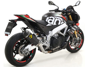 ARROW 71674MI+71906AKN Aprilia RSV1100 Factory (2019+) Dark Aluminum Slip-on Exhaust "Race Tech" – Accessories in Desmoheart – an Motorcycle Aftermarket Parts & Accessories Online Shop