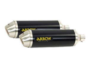 ARROW 71677AON Aprilia Tuono 1000R/Factory (2006+) Dark Aluminum Slip-on Exhaust "Race Tech" – Accessories in Desmoheart – an Motorcycle Aftermarket Parts & Accessories Online Shop