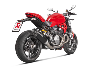 AKRAPOVIC S-D12SO8-RTBL Ducati Monster 1200 / 821 (2020+) Slip-on Exhaust (titanium) – Accessories in Desmoheart – an Motorcycle Aftermarket Parts & Accessories Online Shop