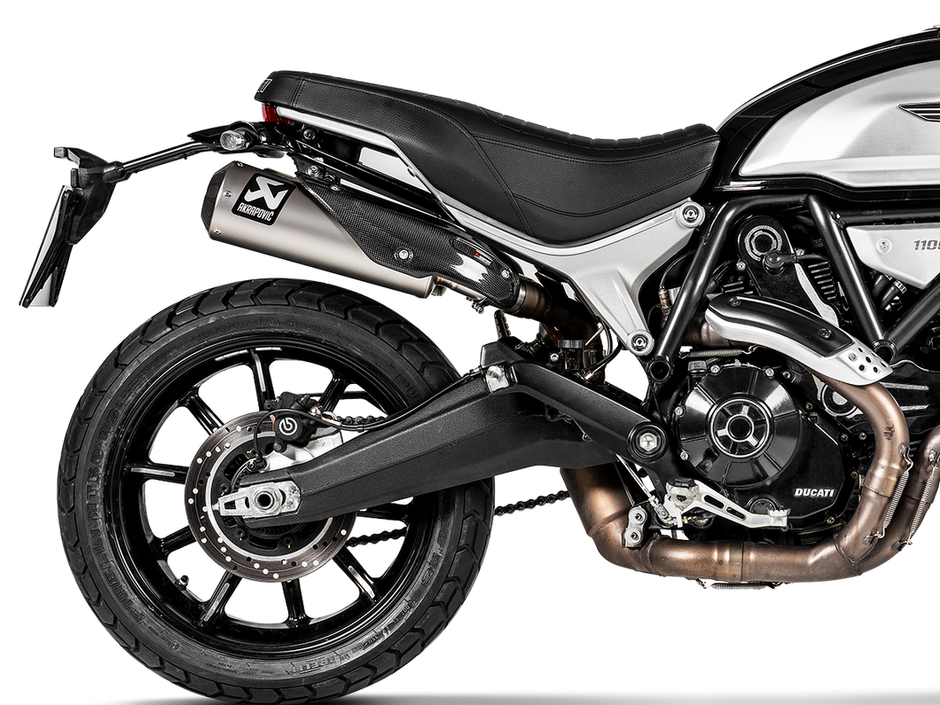 AKRAPOVIC S-D11SO4-HBFGT Ducati Scrambler 1100 (2020+) Slip-on Exhaust (titanium) – Accessories in Desmoheart – an Motorcycle Aftermarket Parts & Accessories Online Shop