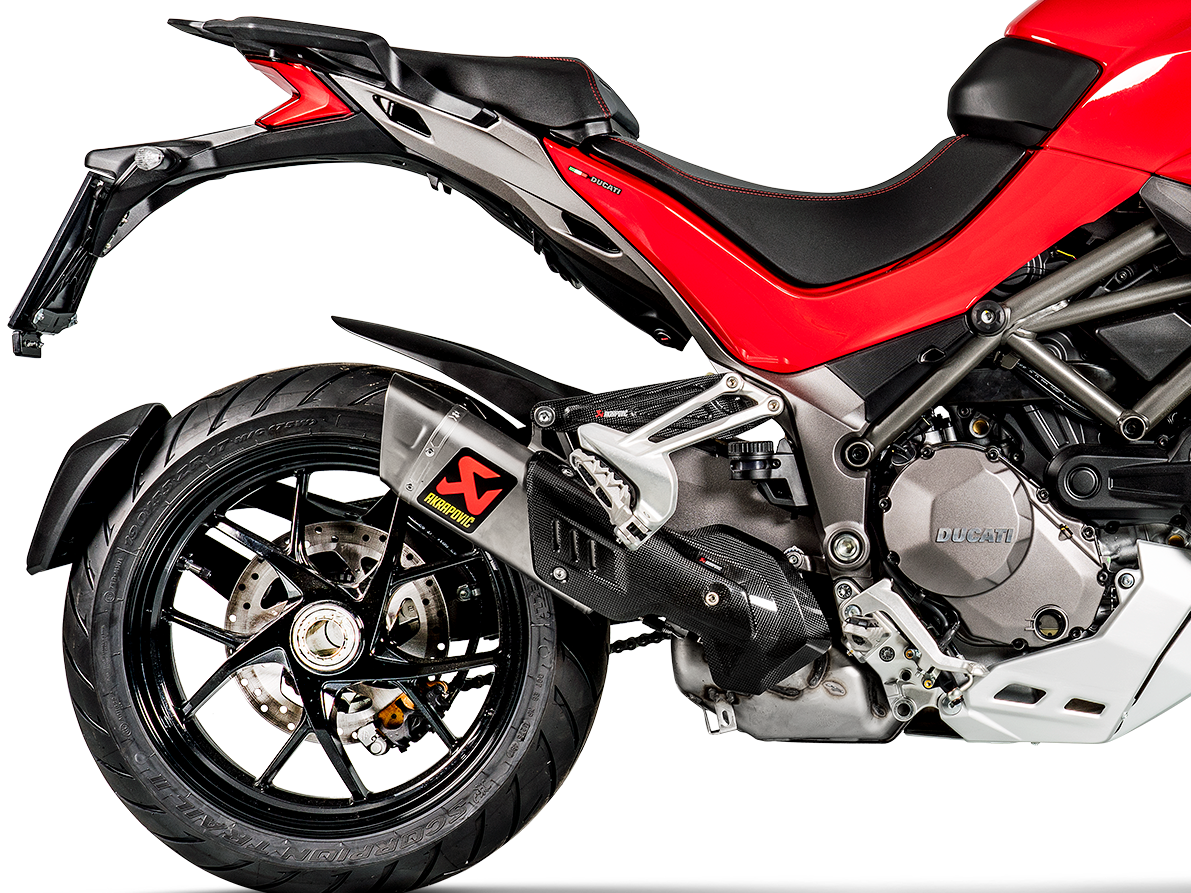 AKRAPOVIC Ducati Multistrada 1200/1260 Titanium Slip-On – Desmoheart AKRAPOVIC Ducati Multistrada 1200/1260 Titanium Slip-On – Desmoheart