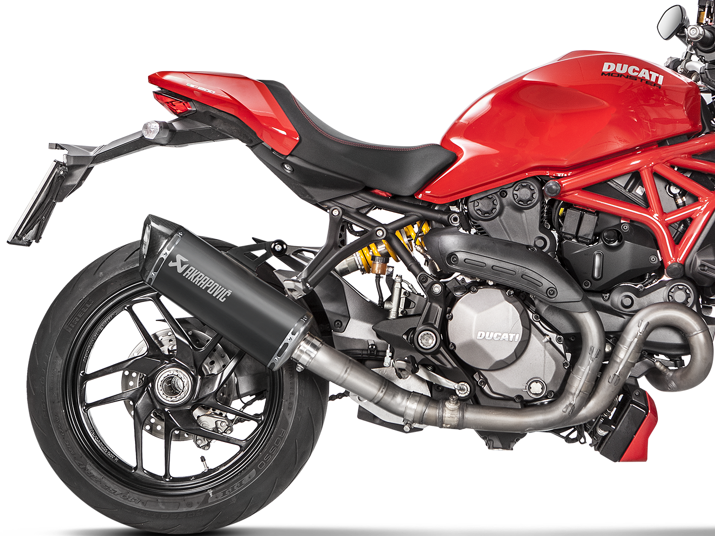 AKRAPOVIC S-D12SO8-RTBL Ducati Monster 1200 / 821 Slip-on Exhaust
