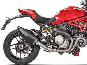 AKRAPOVIC S-D12SO8-RTBL Ducati Monster 1200 / 821 (2020+) Slip-on Exhaust (titanium) – Accessories in Desmoheart – an Motorcycle Aftermarket Parts & Accessories Online Shop