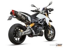 MIVV A.010 Aprilia Dorsoduro 1200 (12/16) Dual Underseat Slip-on Exhaust "Suono" (stainless steel; approved) – Accessories in Desmoheart – an Motorcycle Aftermarket Parts & Accessories Online Shop