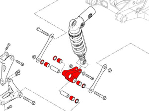 AP004 - CNC RACING Ducati Panigale V4 / Streetfighter V4 Rear Suspension Rocker Arms