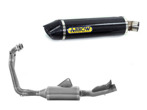 ARROW 71755MI+71929MK Aprilia RS660 (2020+) Carbon Full Exhaust System "Competition Evo Indy Race" (racing) – Accessories in Desmoheart – an Motorcycle Aftermarket Parts & Accessories Online Shop