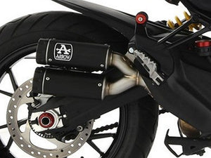 ARROW 71923RBN Ducati Multistrada 950 (19/21) Slip-on Exhaust "Rebel" (dark stainless steel) – Accessories in Desmoheart – an Motorcycle Aftermarket Parts & Accessories Online Shop