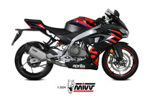 MIVV A.021 Aprilia RS457 (2024+) Full System High Exhaust "SR-1" (titanium; approved) – Accessories in Desmoheart – an Motorcycle Aftermarket Parts & Accessories Online Shop