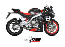 MIVV A.013 Aprilia RS660 (2020+) Full System Steel High Exhaust "MK3" (carbon; not approved) – Accessories in Desmoheart – an Motorcycle Aftermarket Parts & Accessories Online Shop